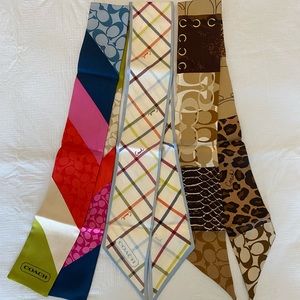 Coach Skinny Scarf